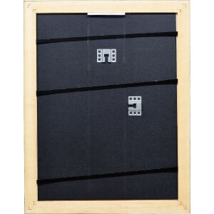 Effect 0649-2550-43 Holzbilderrahmen Profil 64 braun 25x50 cm mit Museumsglas