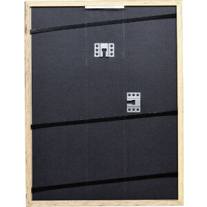 Rama foto din lemn Profil 66 albă 13x18 cm cu sticlă de muzeu