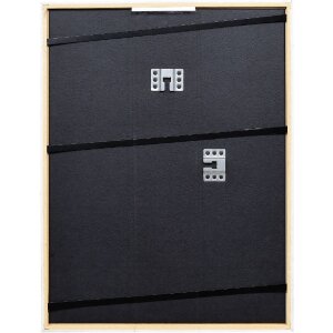 Rama foto din lemn masiv Profil 69 gri 18x27 cm, cu sticlă de muzeu