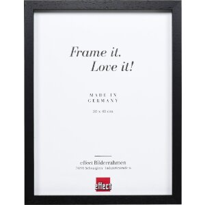 Effect Holzrahmen Profil 74 schwarz 29,7x42 cm mit...