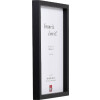 Effect Holz-Bilderrahmen Profil 74 schwarz 40x60 cm Museumsglas