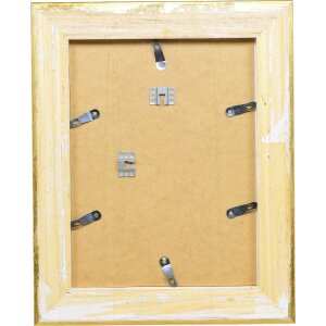 Râmă foto din lemn Profil 80 Gold 40x60 cm cu sticlă de muzeu