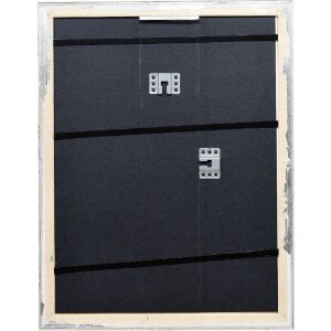 Rama foto baroc Profil 86, 20x28 cm, argint, sticlă muzeală UV 70%