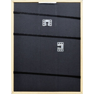 Ramă foto din lemn Profil Top S platină 18x27 cm, sticlă de muzeu