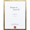 Effect Holzrahmen Profil Top S gold 20x30 cm Museumsglas