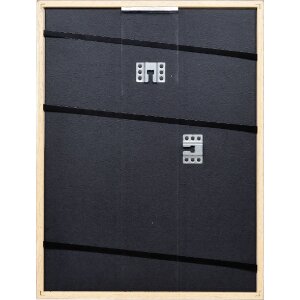 Effect Holzrahmen Profil Top S braun 40x40 cm Museumsglas