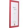 Effect Holzrahmen Profil Top Pro rot 50x65 cm Museumsglas