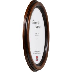Rama foto ovală Profil HB 7x9 cm nuștebraun