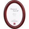 Rama foto ovală Profil HB 20x25 cm, mahoniu