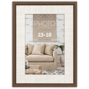 ZEP Polysterol-Bilderrahmen Ischia braun 10x15 cm