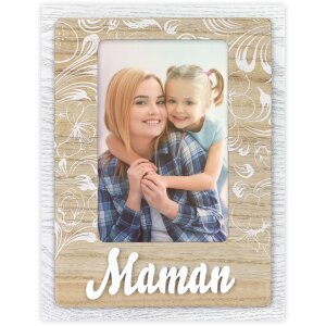 ZEP Holz-Fotorahmen Alessia FR 10x15 cm Maman