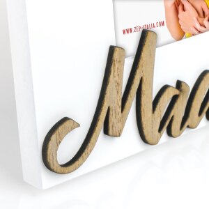 ZEP Holz Fotorahmen Madrina weiß 13x18 Zentimeter