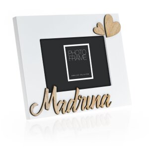 ZEP Holz Fotorahmen Madrina weiß 13x18 Zentimeter