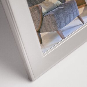 ZEP cadru foto Olimpia argint 20x30 cm metal cu suport format vertical