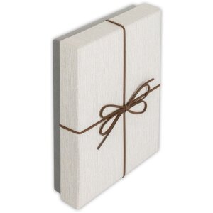 ZEP Piacenza cutie cadou maro 13.3x18.4x4 cm (12x17x3.5 cm)