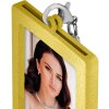 ZEP Foto-Schlüsselanhänger Metall gold 2 Fotos 3,5x4,5 cm