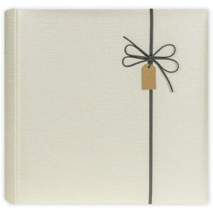 ZEP Fotoalbum Lipsia beige 24x24 cm 40 weiße Seiten...