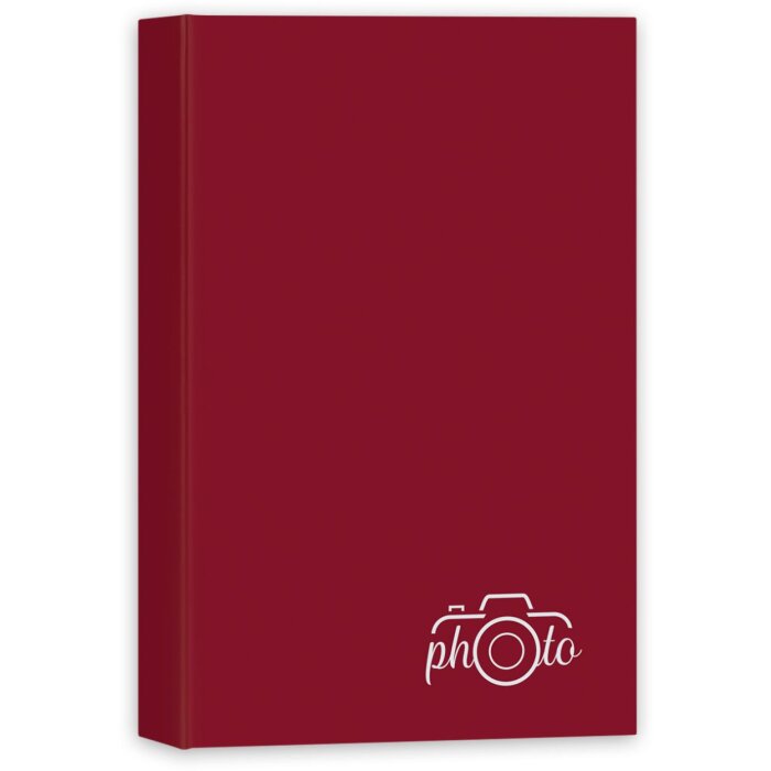 ZEP Flipalbum XF468 Roșu pentru 80 fotografii 10x15 cm art print cover