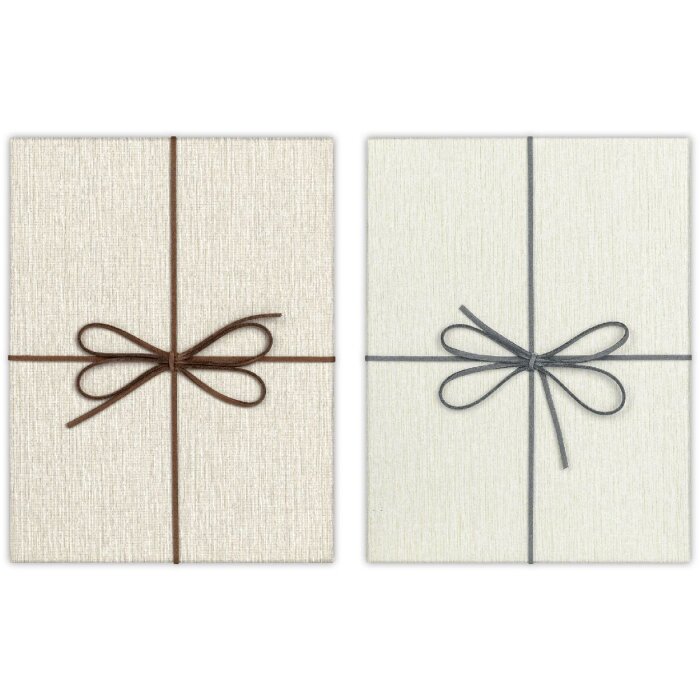 ZEP cutie cadou maro/gri 6 dimensiuni 34x34x4.5cm Elegance