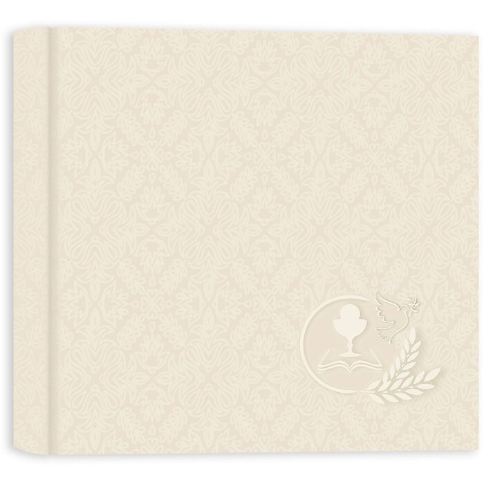 ZEP Album Foto Comunion Beige 24x24 cm/31x31 cm cu file de pergament