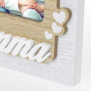 ZEP Holz-Fotorahmen Sandra 10x15 und 13x18 cm Mama Italienisch