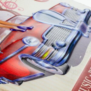 Plăcă metalică ZEP Rockabilly 47x35 cm