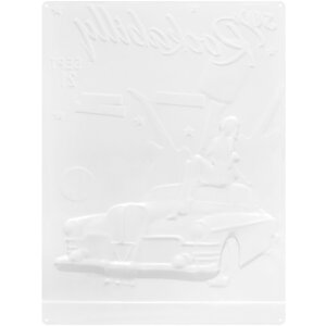 Plăcă metalică ZEP Rockabilly 47x35 cm