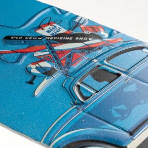 Decorativă perete ZEP SKATE 4 – design skateboard, metal, 55x16,5x6 cm