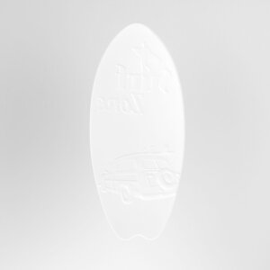 Placă metalică decorativă ZEP SURF, stil vintage, 52,5x23x0,3 cm