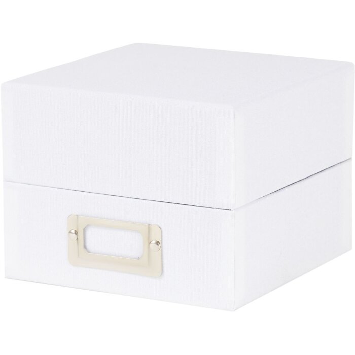 HNFD cutie foto Sawala 10x15 cm lenjerie alb cu separatoare pentru 700 fotografii