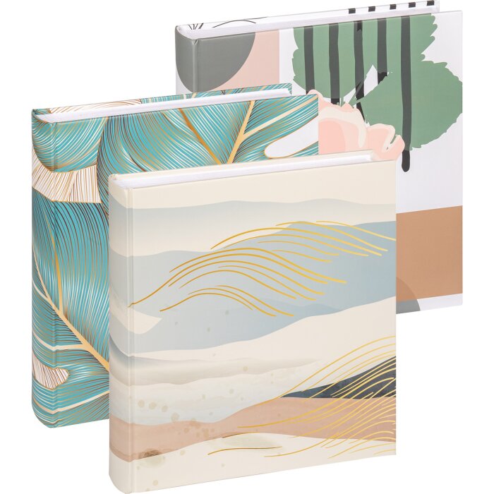 Walther Fotoalbum Variety 30x30 cm 60 weiße Seiten mit CD- und Negativarchiv