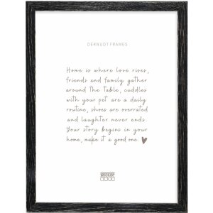 Deknudt Holzrahmen S68VF schwarz 10x15 cm