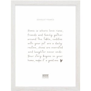 Deknudt Holzrahmen S68VF weiß 15x20 cm