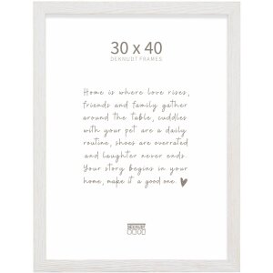 Deknudt Holzrahmen S68VF weiß 30x40 cm