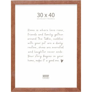 Deknudt Holzrahmen S68VF braun 30x40 cm
