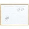 Deknudt cadru galerie din lemn S41JH1 natural 5 imagini 10x15 cm (31,4x41,4 cm)