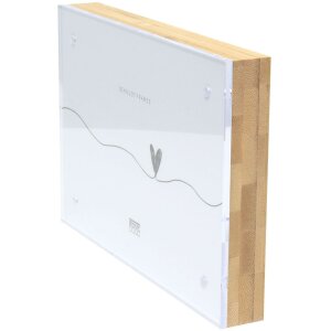 Deknudt Bambusrahmen Acrylglas Magnetverschluss S68VE1 natur 10x15 und 13x18 cm