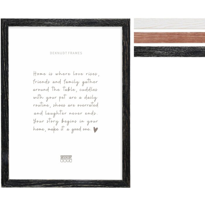 Deknudt Holzrahmen S68VF Kiefernholz 10x15 bis 30x30 cm