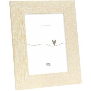 Deknudt ramă foto din lemn cu imprimeu floral S68VH 10x15 cm până la 20x30 cm