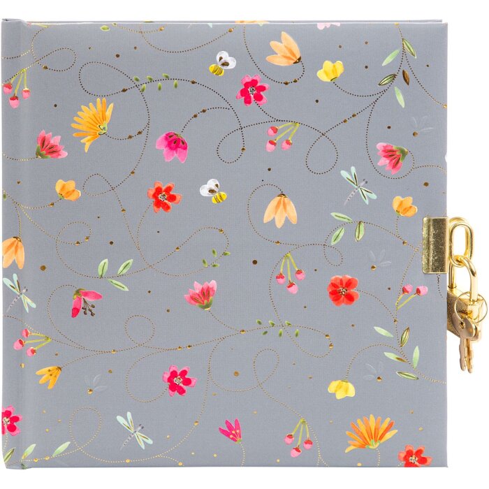 Goldbuch Jurnal Summer day gri 16,5x16,5 cm 96 pagini