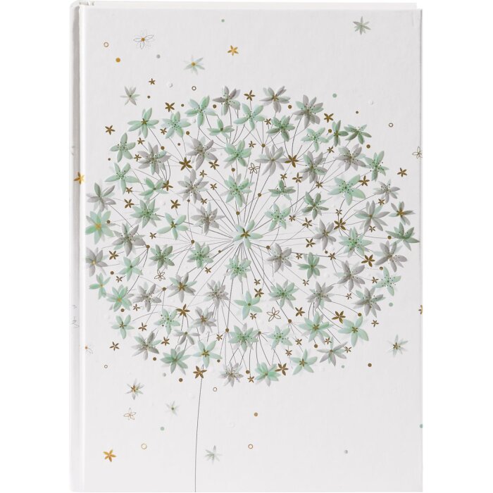 Agendă Goldbuch gentle Flower 15x22 cm, 200 de pagini goale