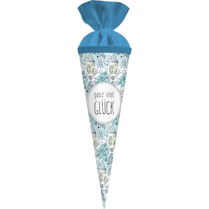 Con școlar Goldbuch înscriere școlară 35 cm închidere cu pâslă carton lăcuit