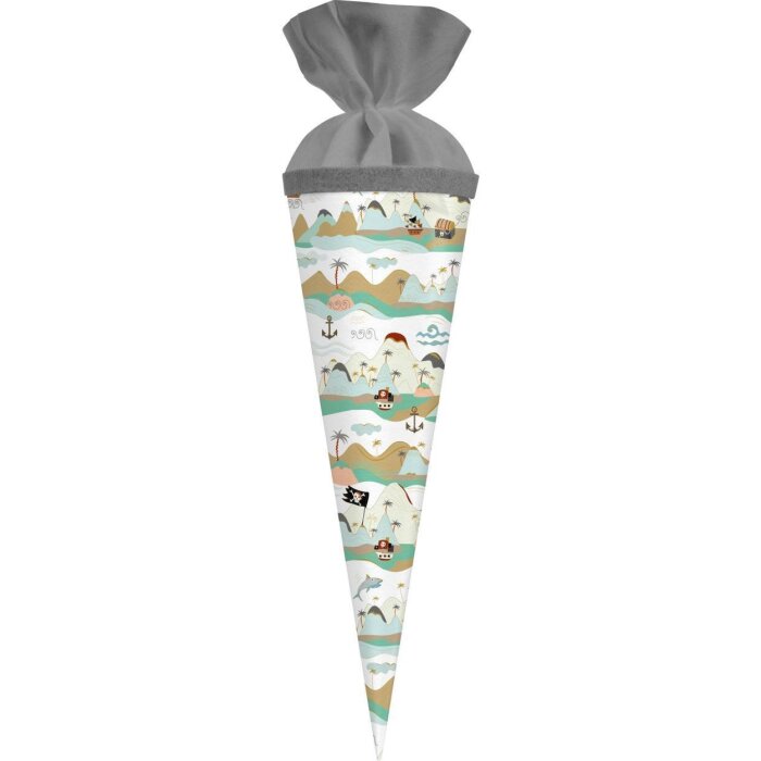 Țișoară de învățător Goldbuch Ahoi! cu închidere din material textil, 35 cm