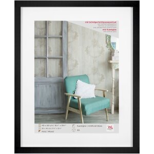 Walther Holzrahmen Stockholm 40x50 cm mit Passepartout...