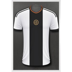 Walther Holzrahmen Stockholm 3D Trikotrahmen 60x90 cm Acrylglas Wandaufhängung