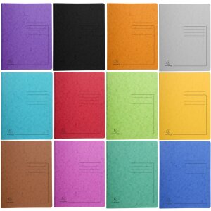 Exacompta Spiralhefter Colorspan-Karton 355g/m² A4 bis 300 Blatt Kapazität