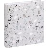 Walther Fotoalbum Terrazzo Stone 30x30 cm 60 Seiten Pergamin CD Archiv
