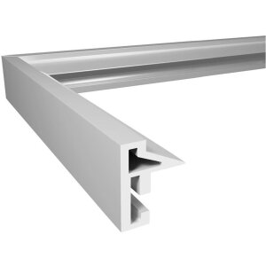 Walther Desire Kunststoffrahmen silber 30x40 cm mit Acrylglas