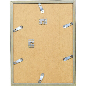 Effect Holz Bilderrahmen Profil 26 blau 40x40 Zentimeter Museumsglas