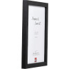 Effect Holz-Bilderrahmen Profil 52 schwarz 10x15 cm Kunstglas
